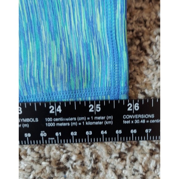 Lilly Pulitzer Luxletic Leggings in Brilliant Blue Space Dye Womens Sz XL Sporty - Picture 5 of 5